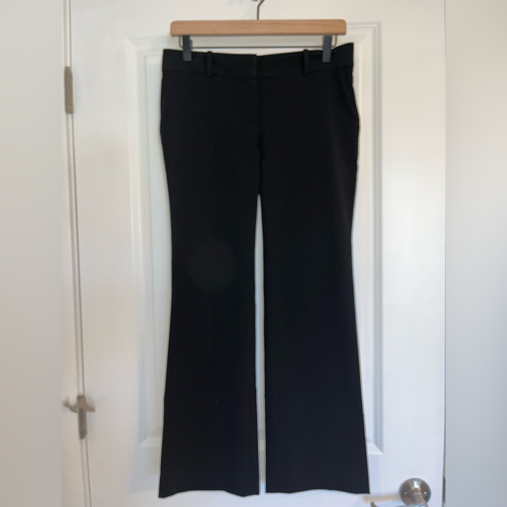 Ann Taylor Petite Black Flare Pants